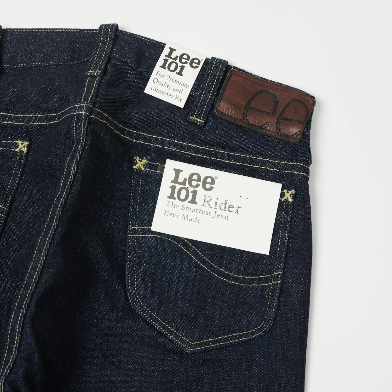 Lee 101 Rider Slim Straight Jean - One Wash