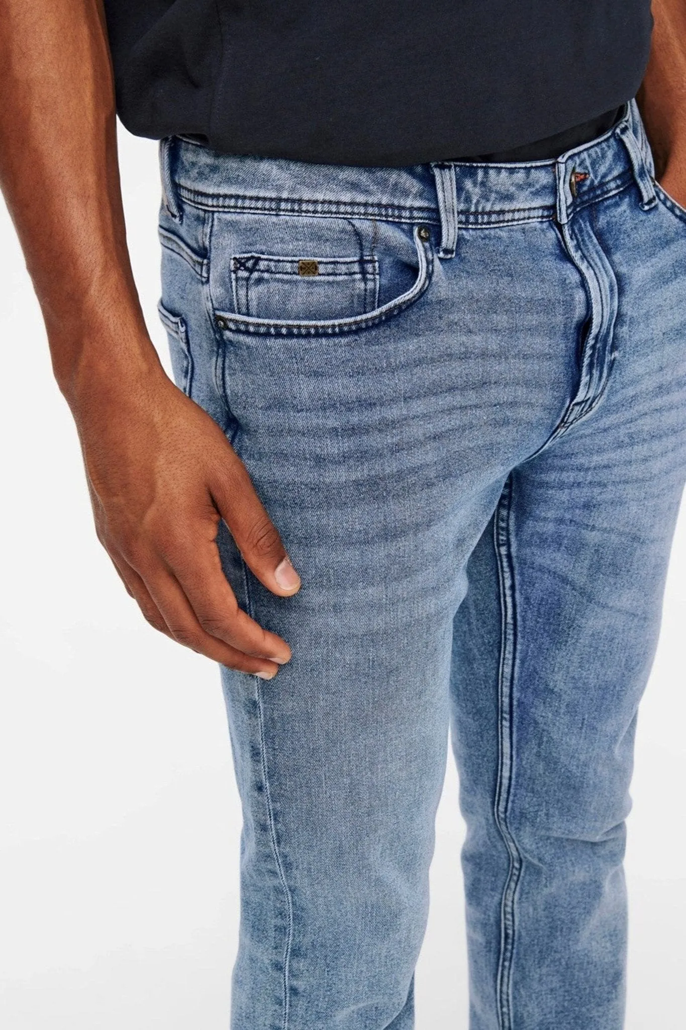 Loom Life Slim Jeans - Blue Denim