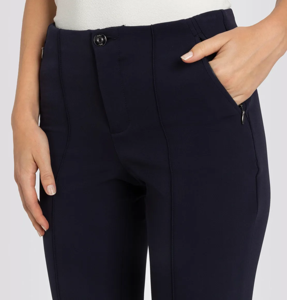 Mac Women's Anna Pants - Navy