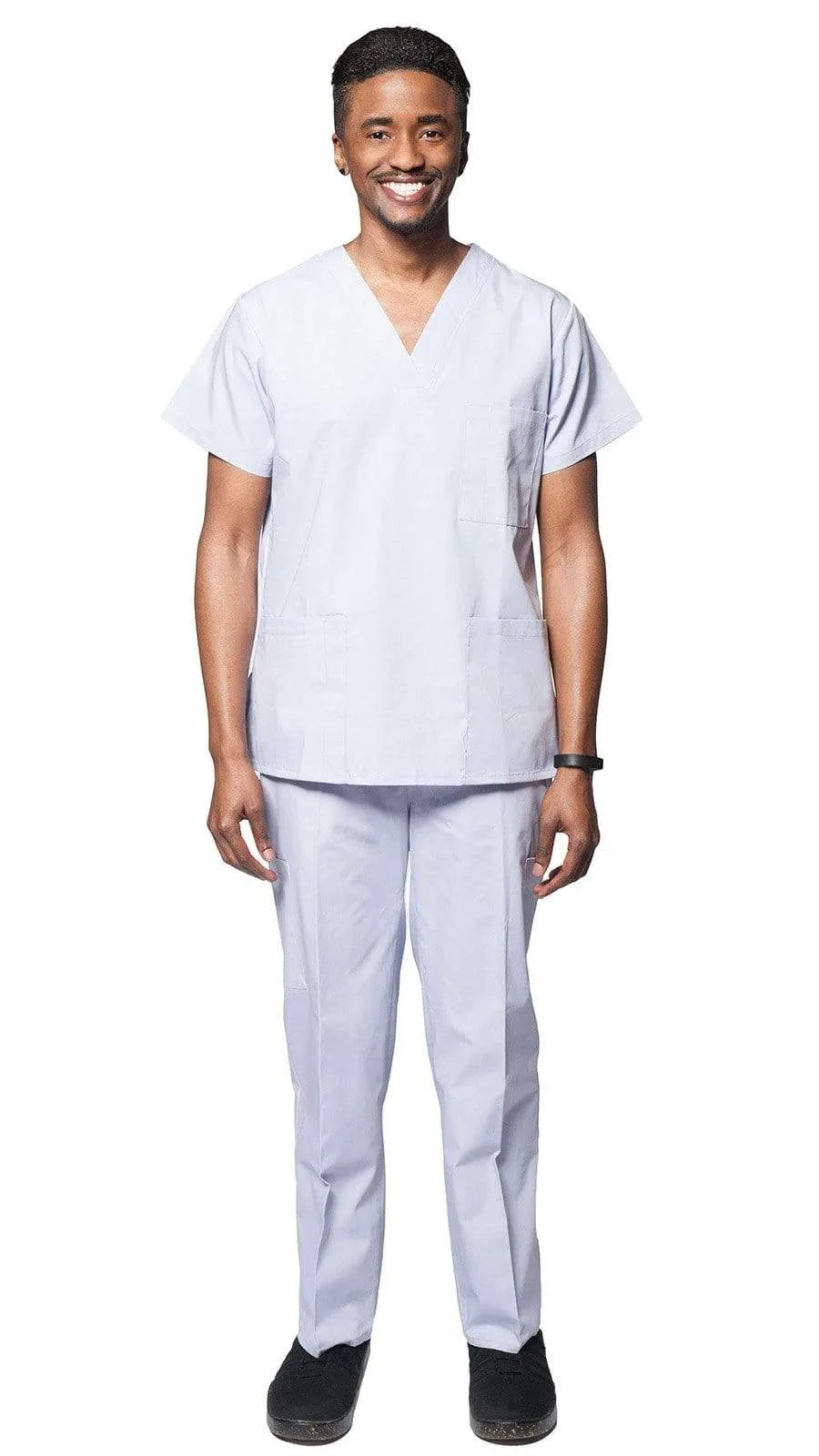 Men's Slim Fit 8 Pocket Uniform Scrubs - Style 103