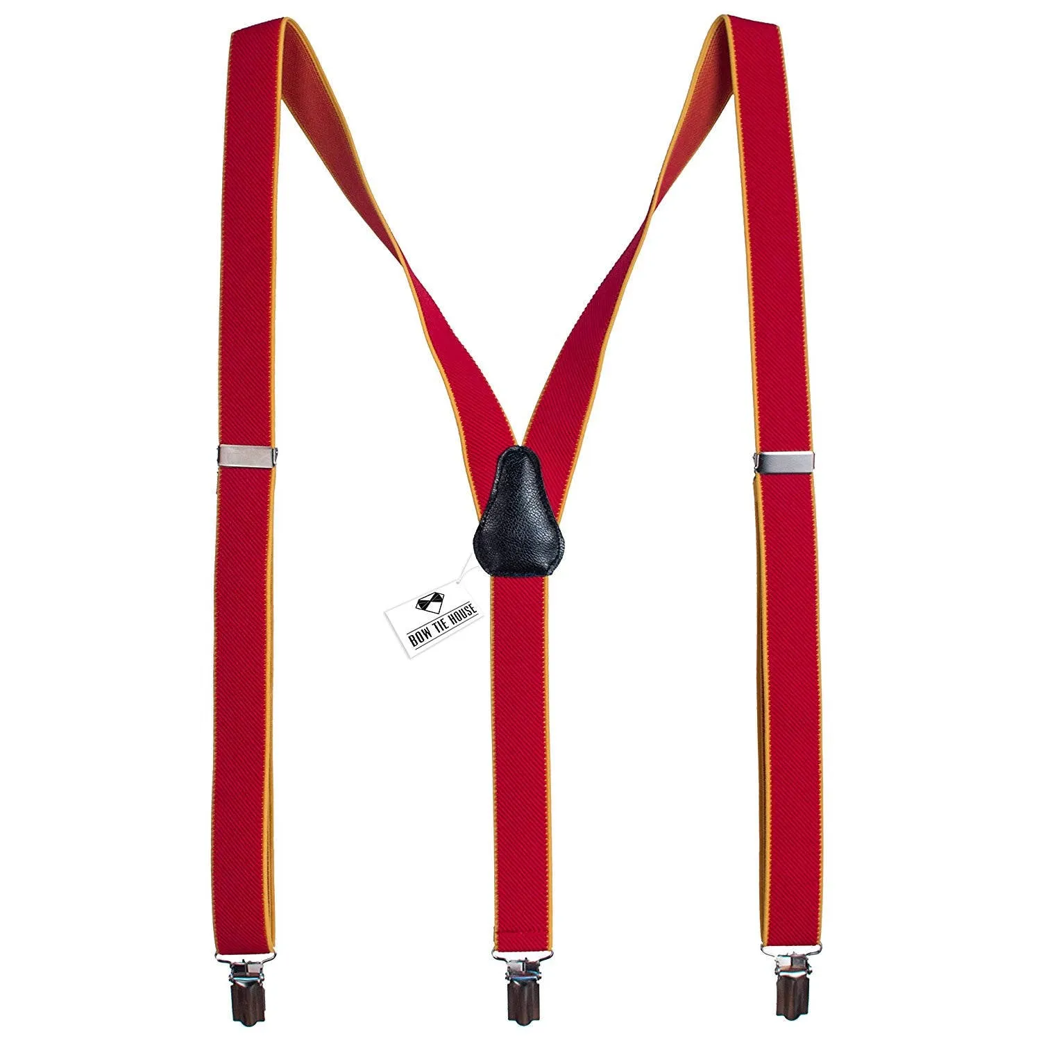 Red-Yellow Slim Suspenders