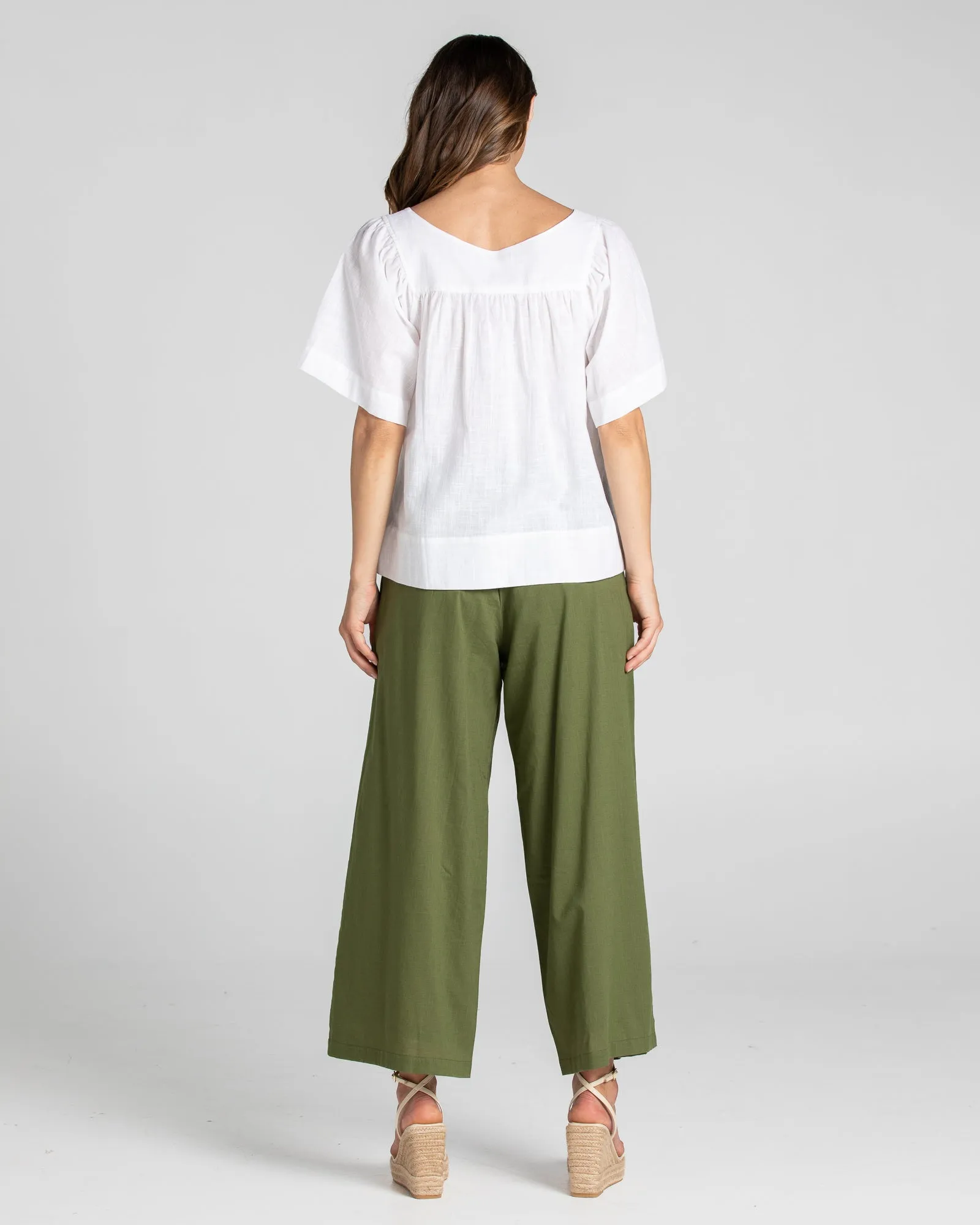 Ria Pant No Pockets - Khaki