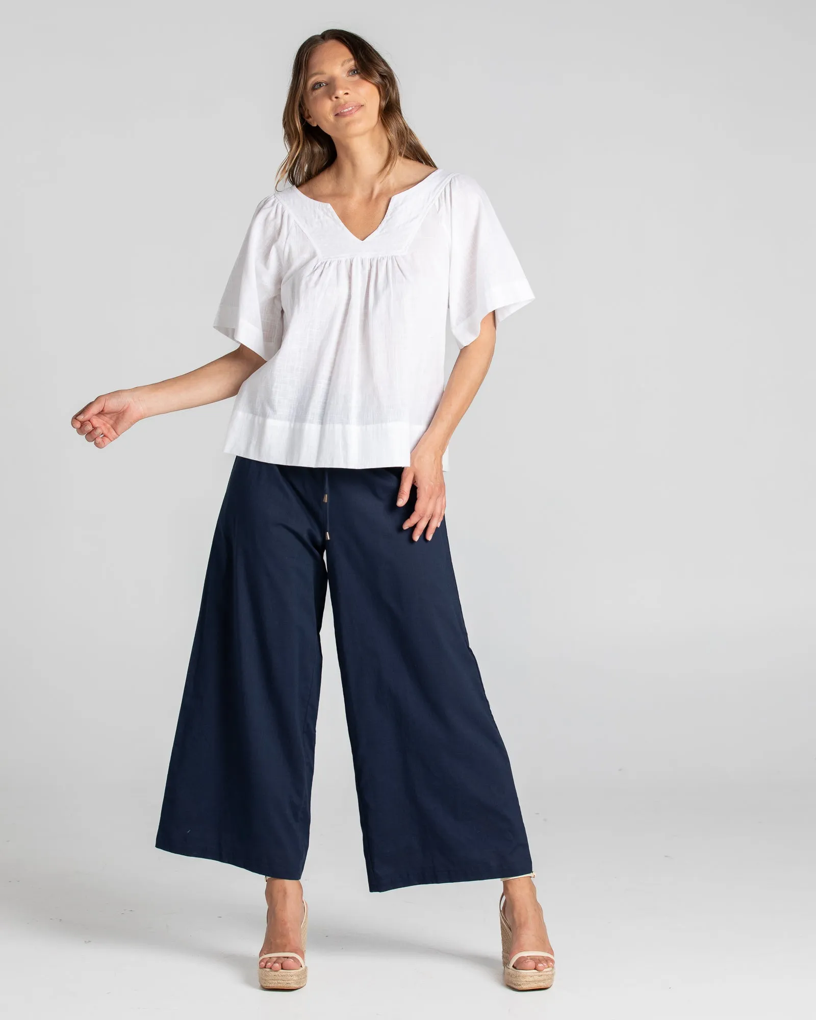 Ria Pant No Pockets - Navy