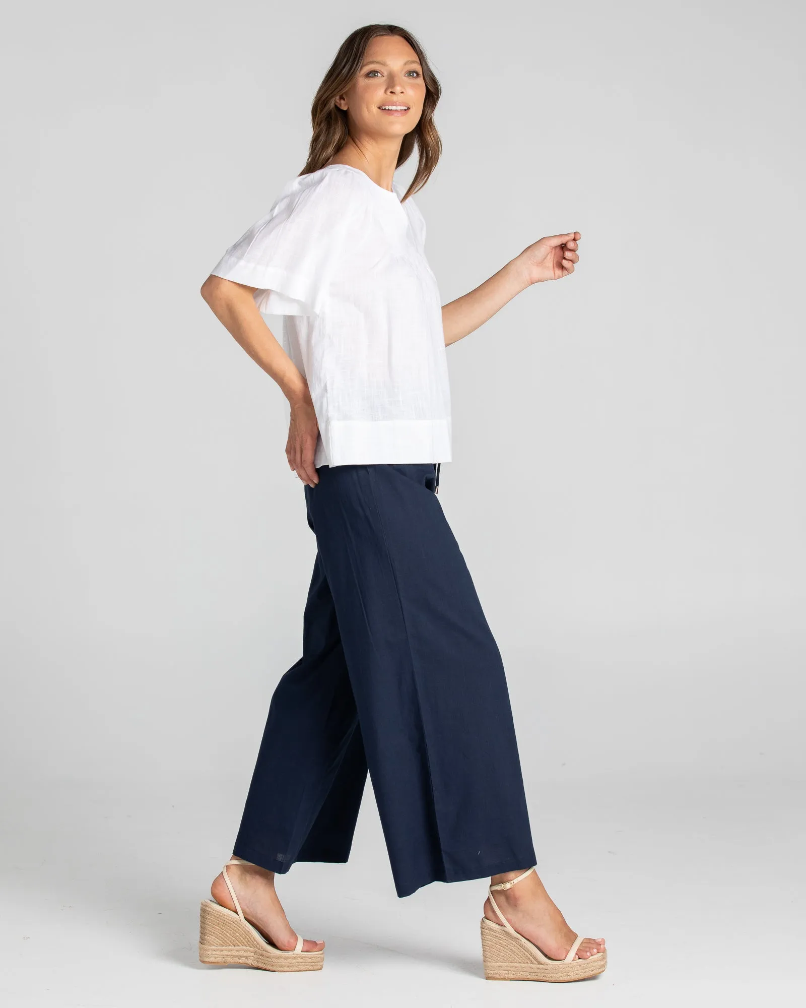 Ria Pant No Pockets - Navy