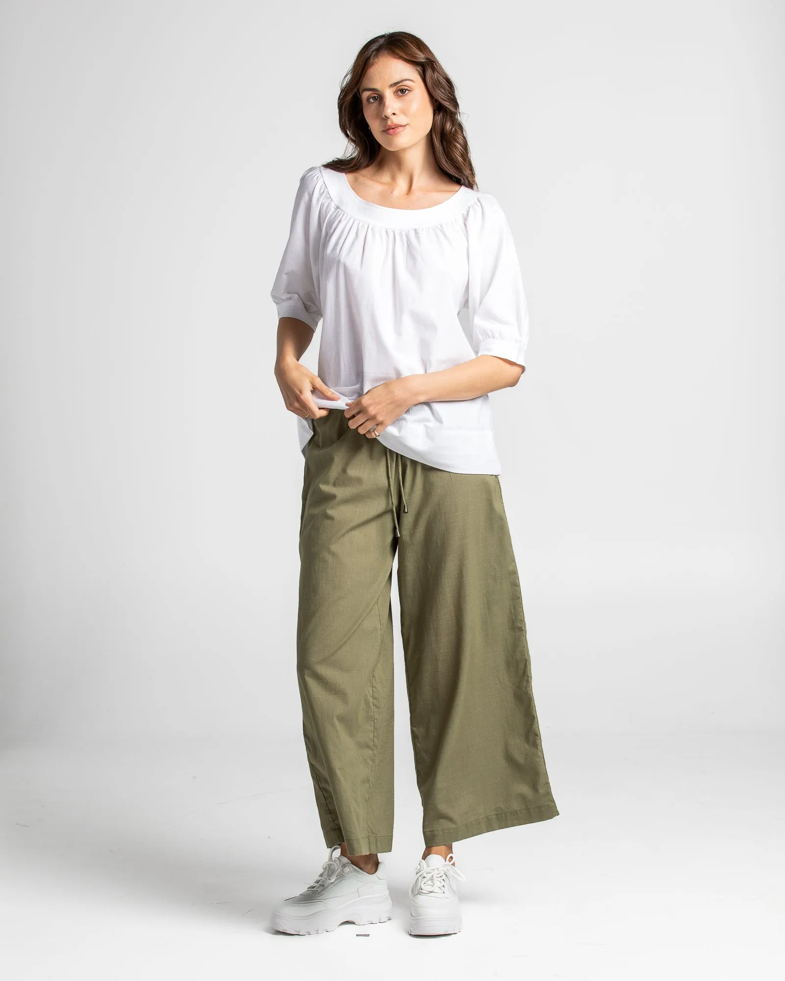 Ria Pant No Pockets - Olive