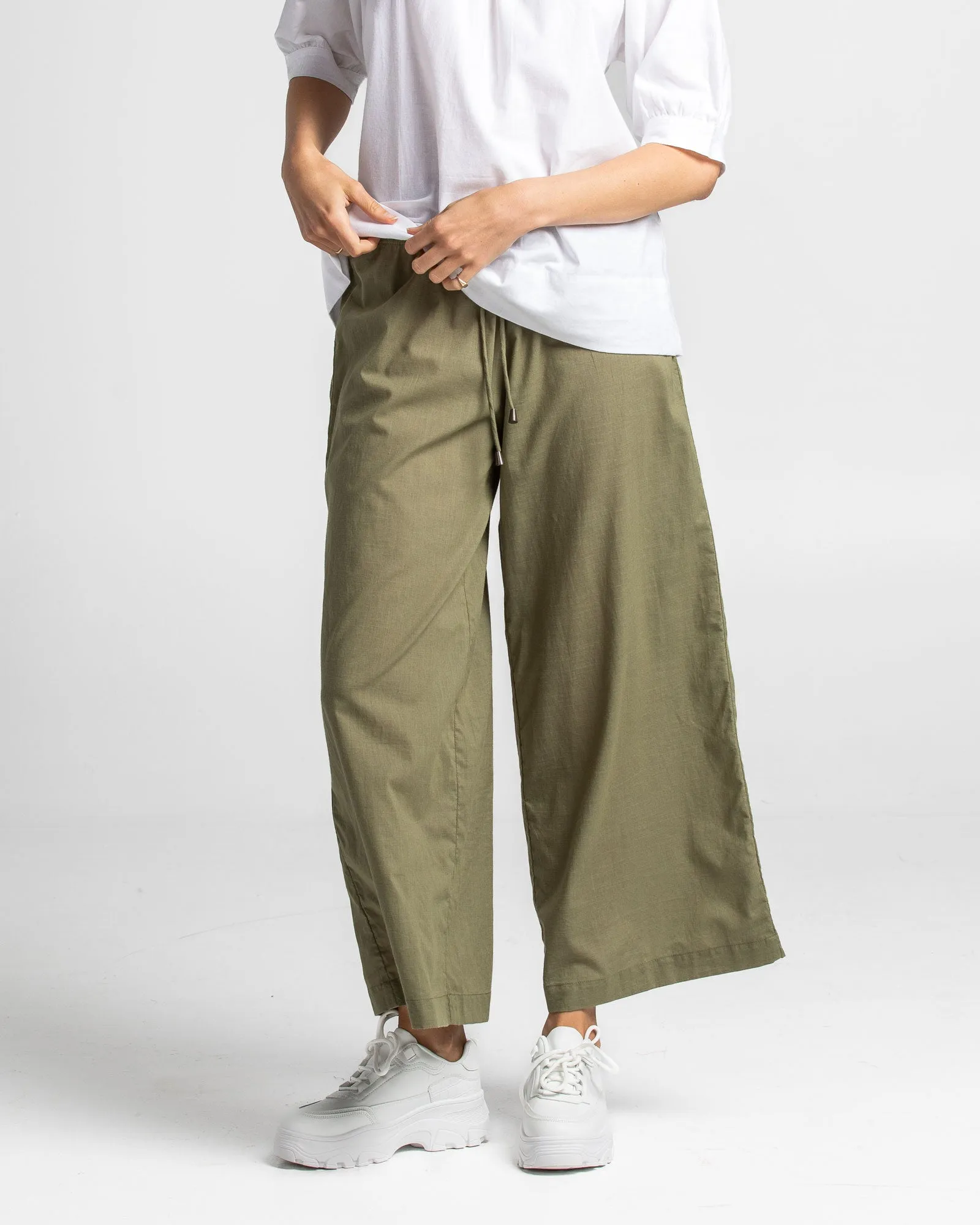 Ria Pant No Pockets - Olive