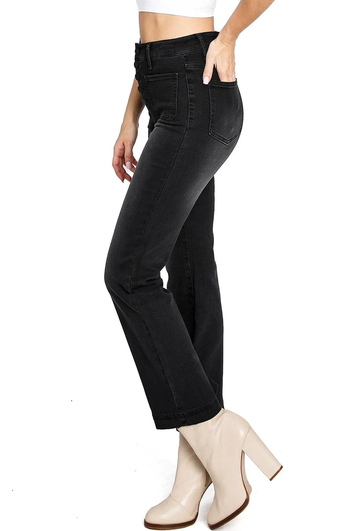 Shadow Kick Flare Jeans