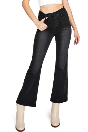 Shadow Kick Flare Jeans