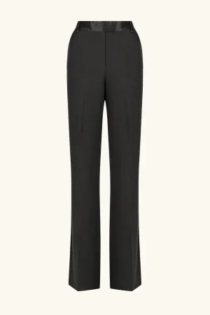 SHONA JOY - Adri Tuxedo Side Panel Pant - Black