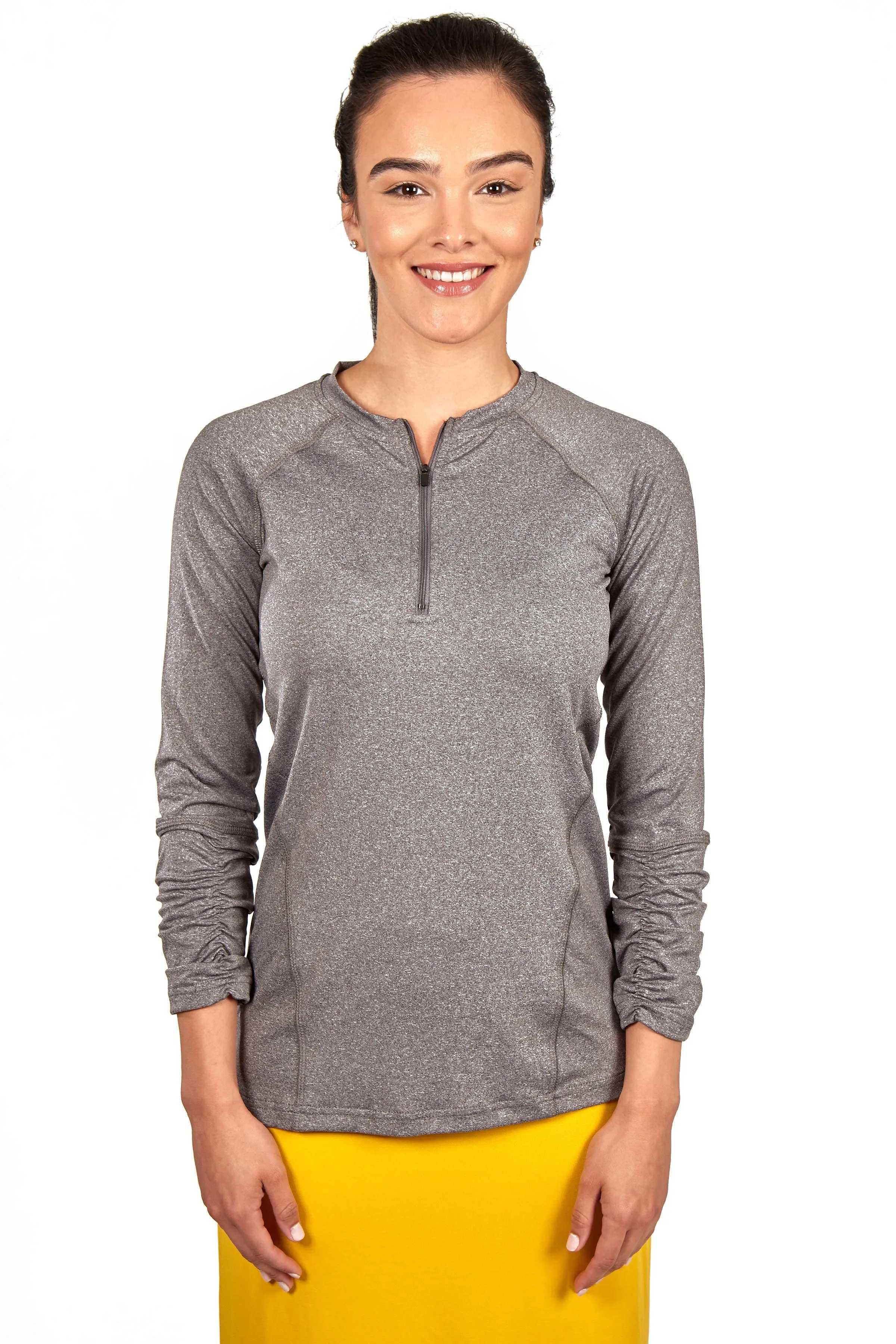 Snoga Active Top - Heather Grey