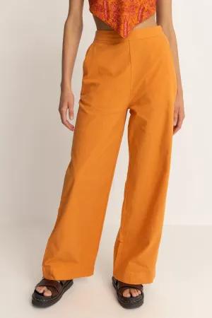 Solstice Wide Leg Pant Orange