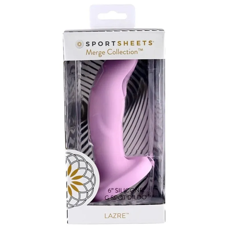 Sportsheets Lazre 6” Silicone Dildo Purple