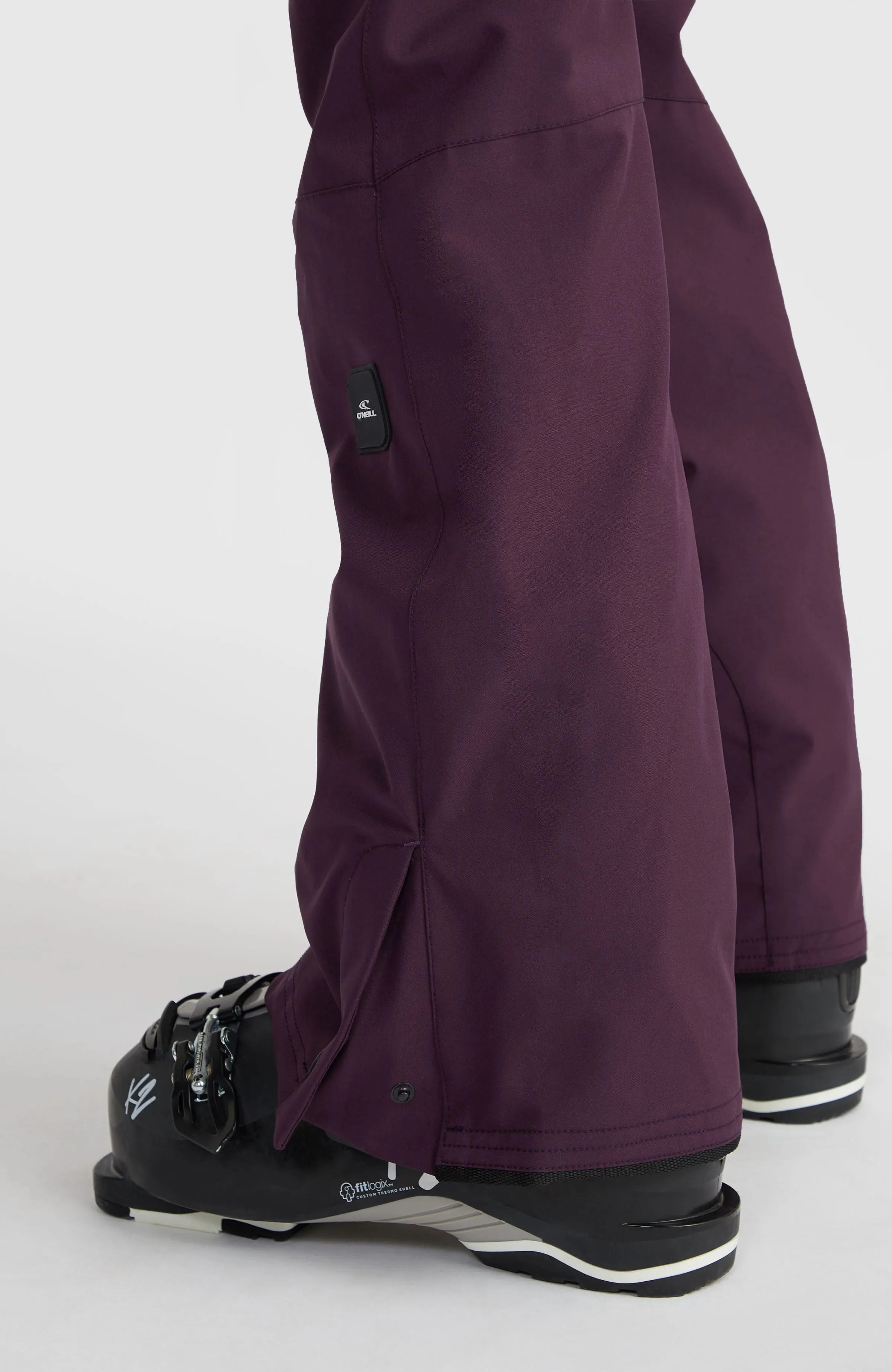 Star Slim Snow Pants | Aubergine