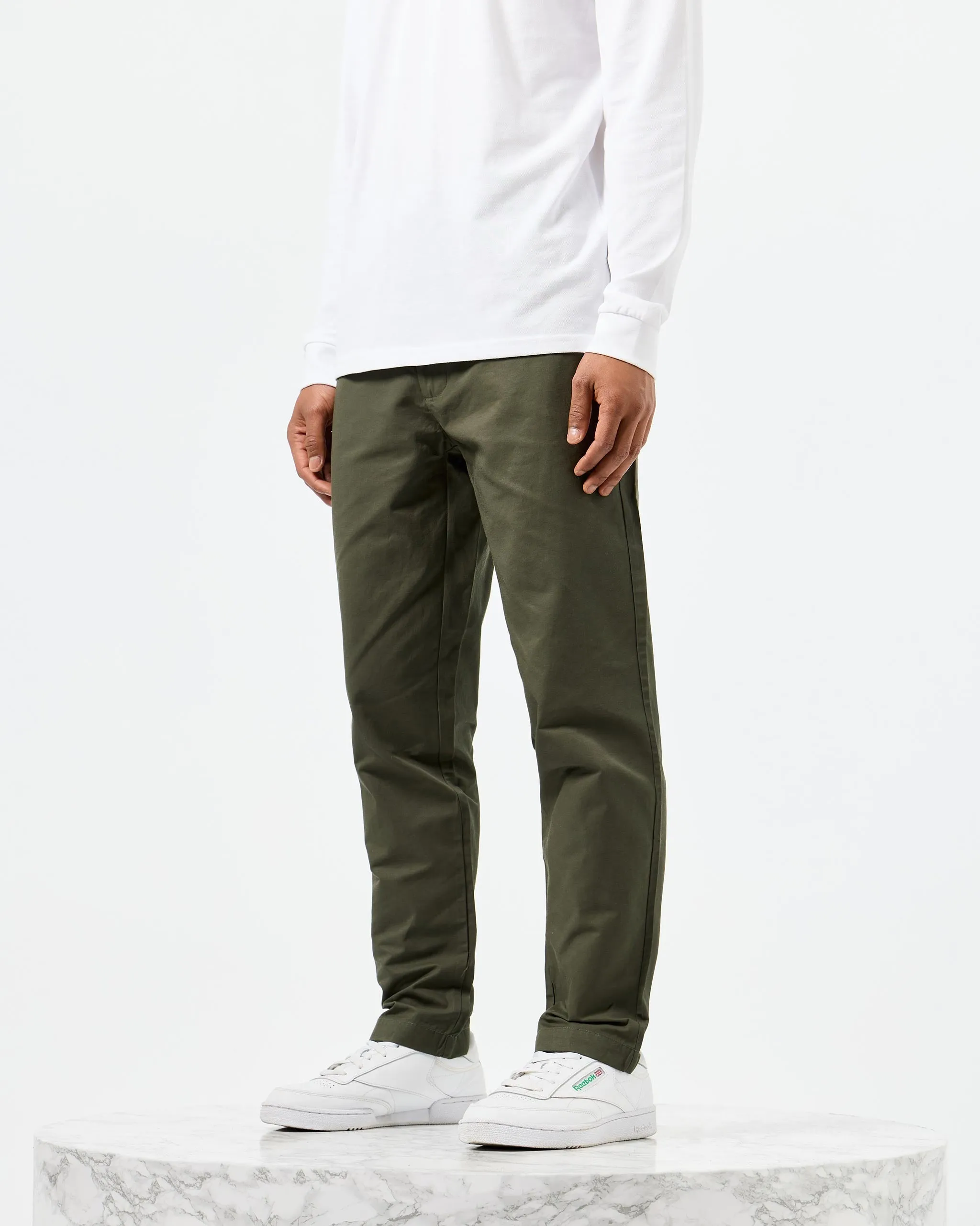 Talabot Relaxed Tailored Pants Castle Green