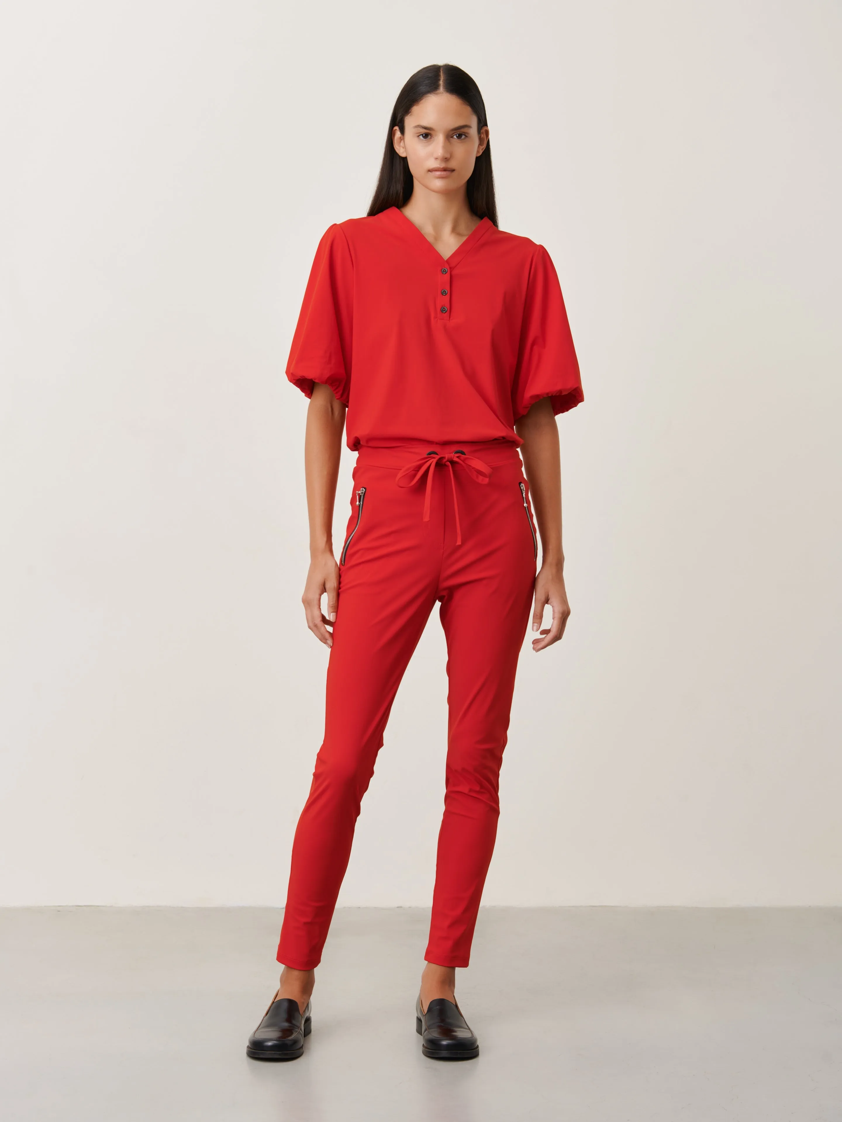 Tanja Pants Technical Jersey | Red