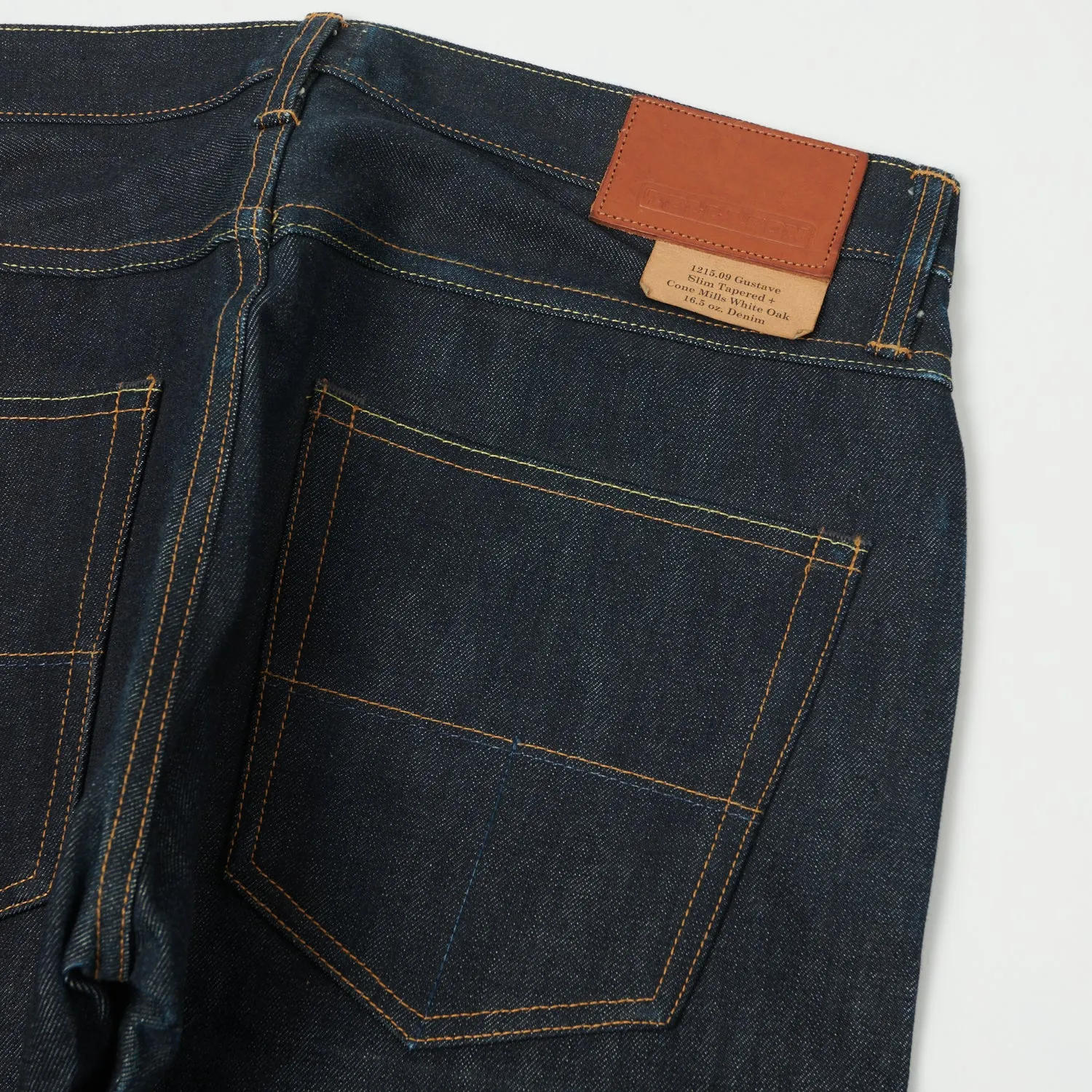 Tellason Gustave 16.5oz Slim Tapered Jean - Cone Mills