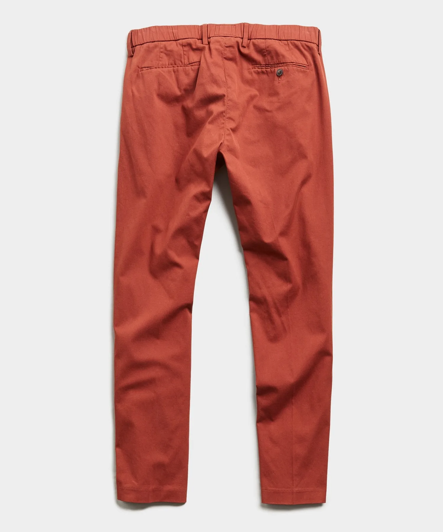 The Pleated Pant in Rust