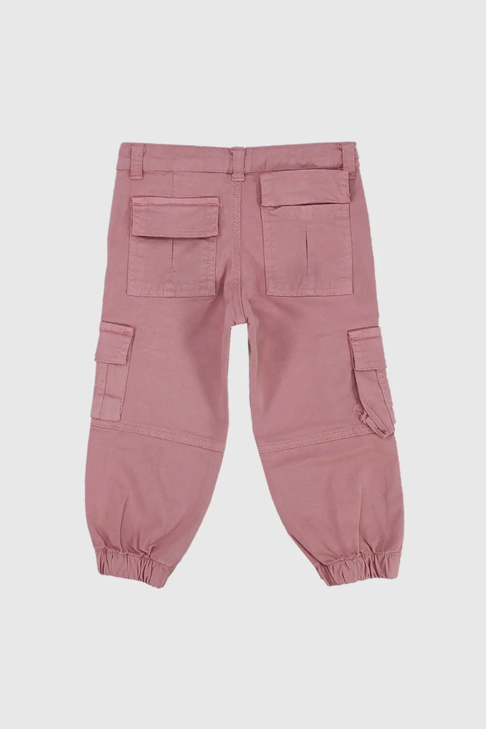 Unisex Dustypink Cargo Pants