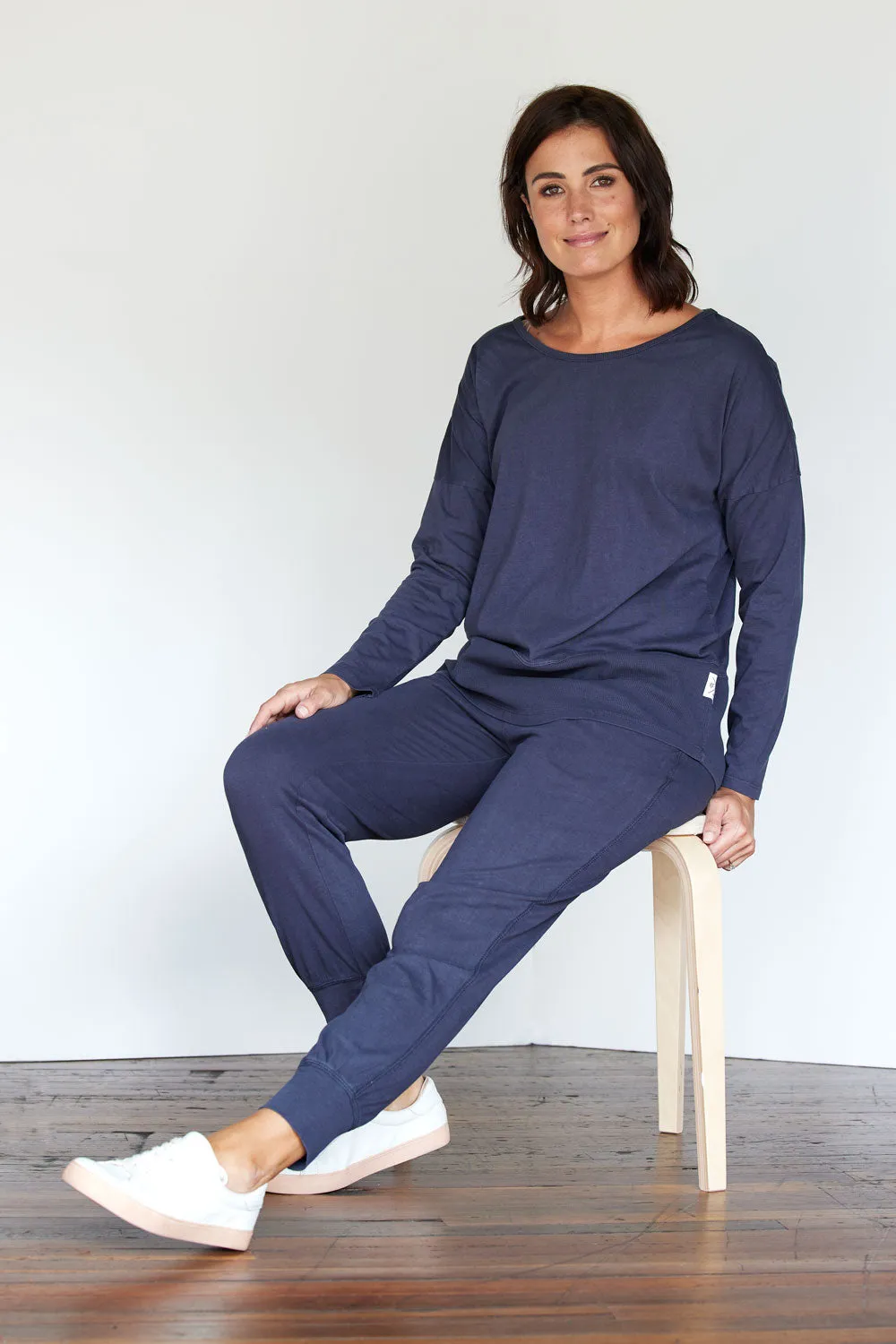 Wash Out Lounge Pants - Navy