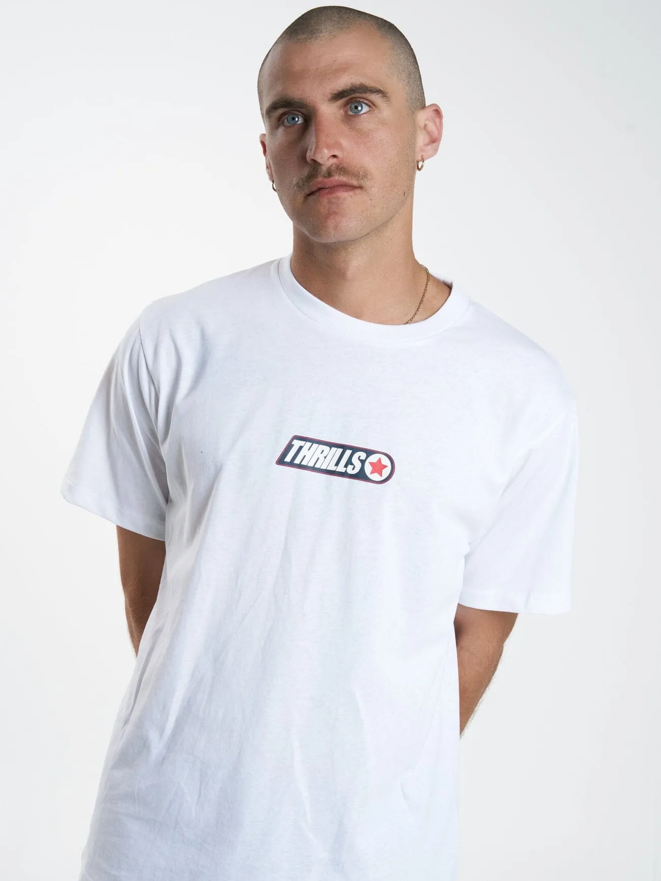 Wisdom Merch Fit Tee - White