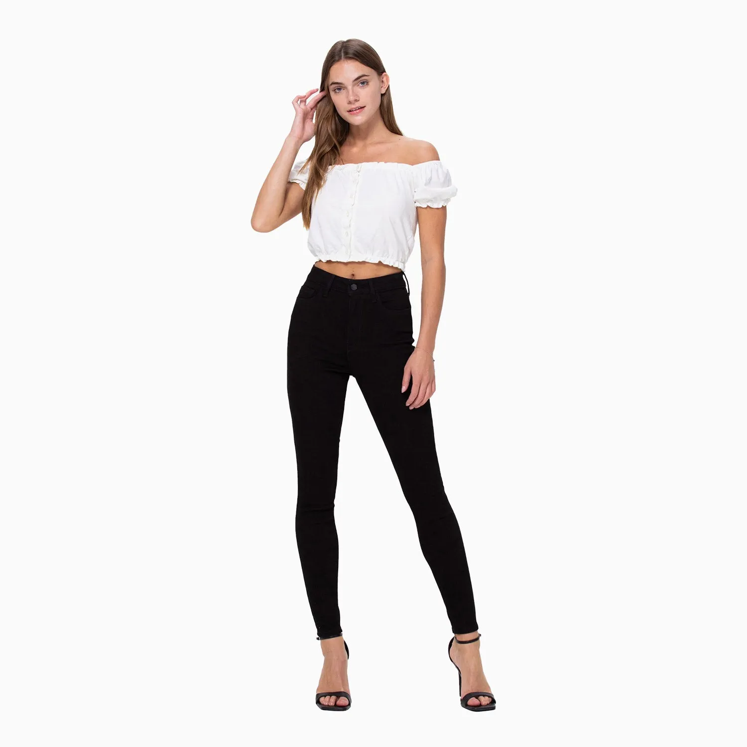 Women's High Rise Ankle Skinny Pant