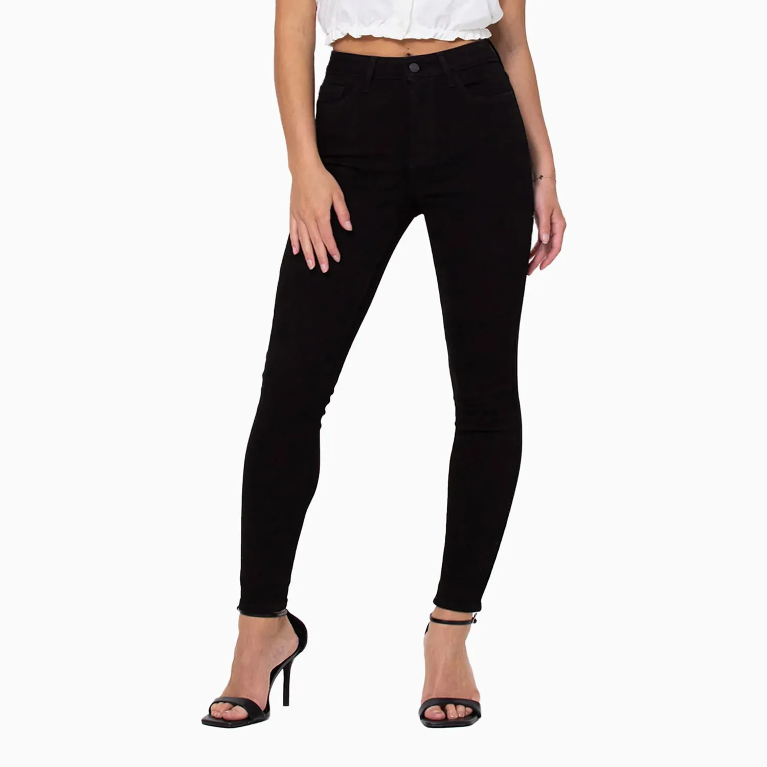 Women's High Rise Ankle Skinny Pant